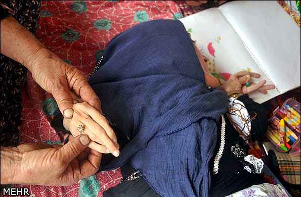 دختر با اراده ایرانی در سایت علی نوروزی