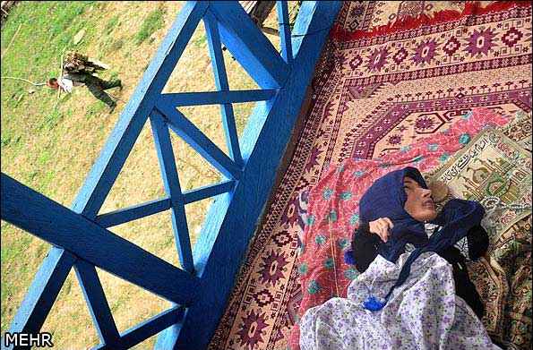 دختر با اراده ایرانی در سایت علی نوروزی