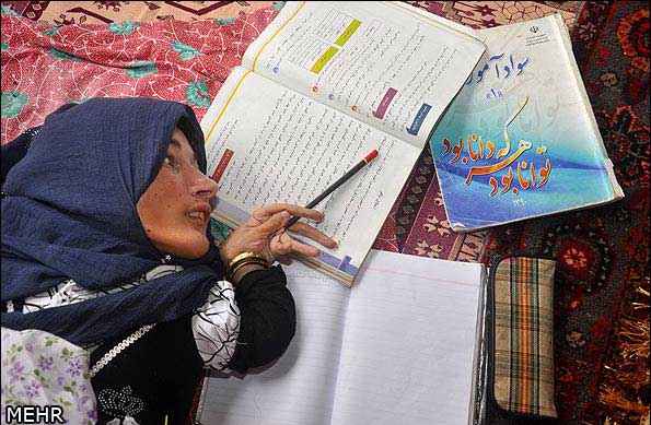 دختر با اراده ایرانی در سایت علی نوروزی