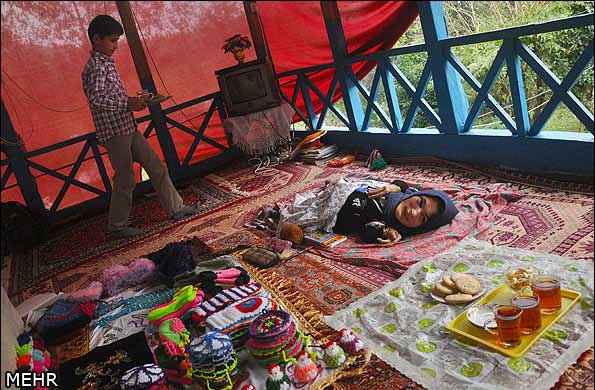 دختر با اراده ایرانی در سایت علی نوروزی