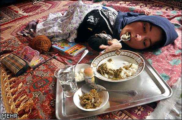 دختر با اراده ایرانی در سایت علی نوروزی