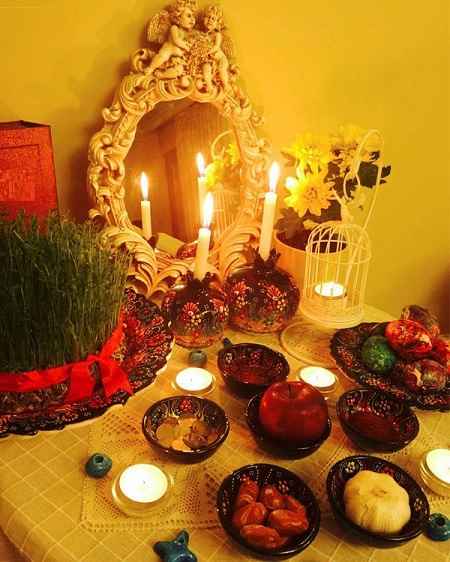 سفره هفت سین در سایت علی نوروزی