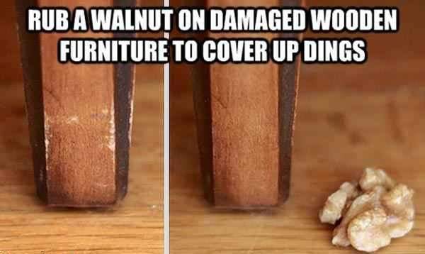 ترفند ترمیم مبلمان چوبی